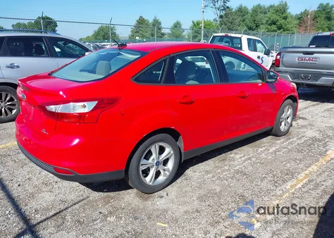 2013 Ford Focus Se z USA, uszkodzony, nr VIN 1FADP3F24DL254005